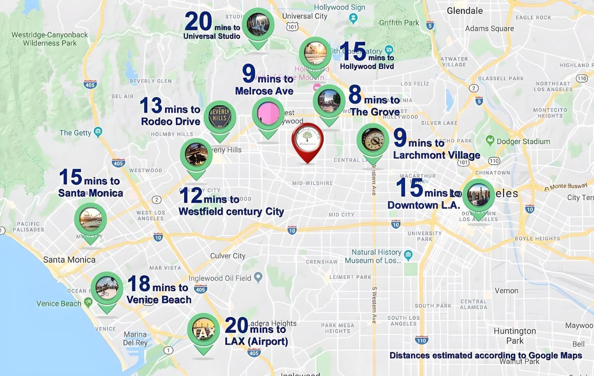 Los Angeles 3Br Villa Suites With Free Parking Zewnętrze zdjęcie